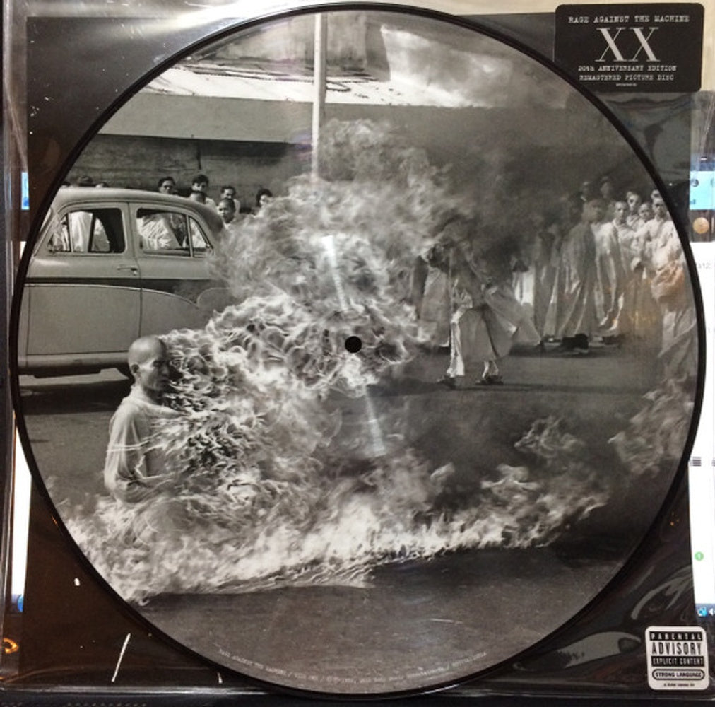 Front Cover: Rage Against The Machine – Rage Against The Machine (Limited Edition Picture Disc LP Vinyl) Vinyl LP | Relix