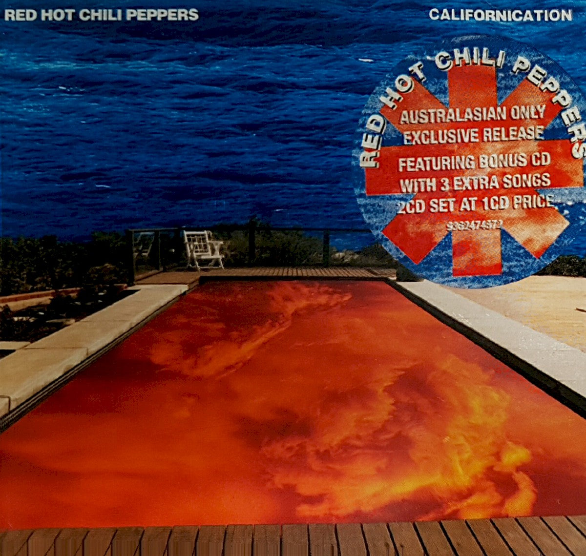 Front Cover: Red Hot Chili Peppers – Californication Vinyl LP | Relix