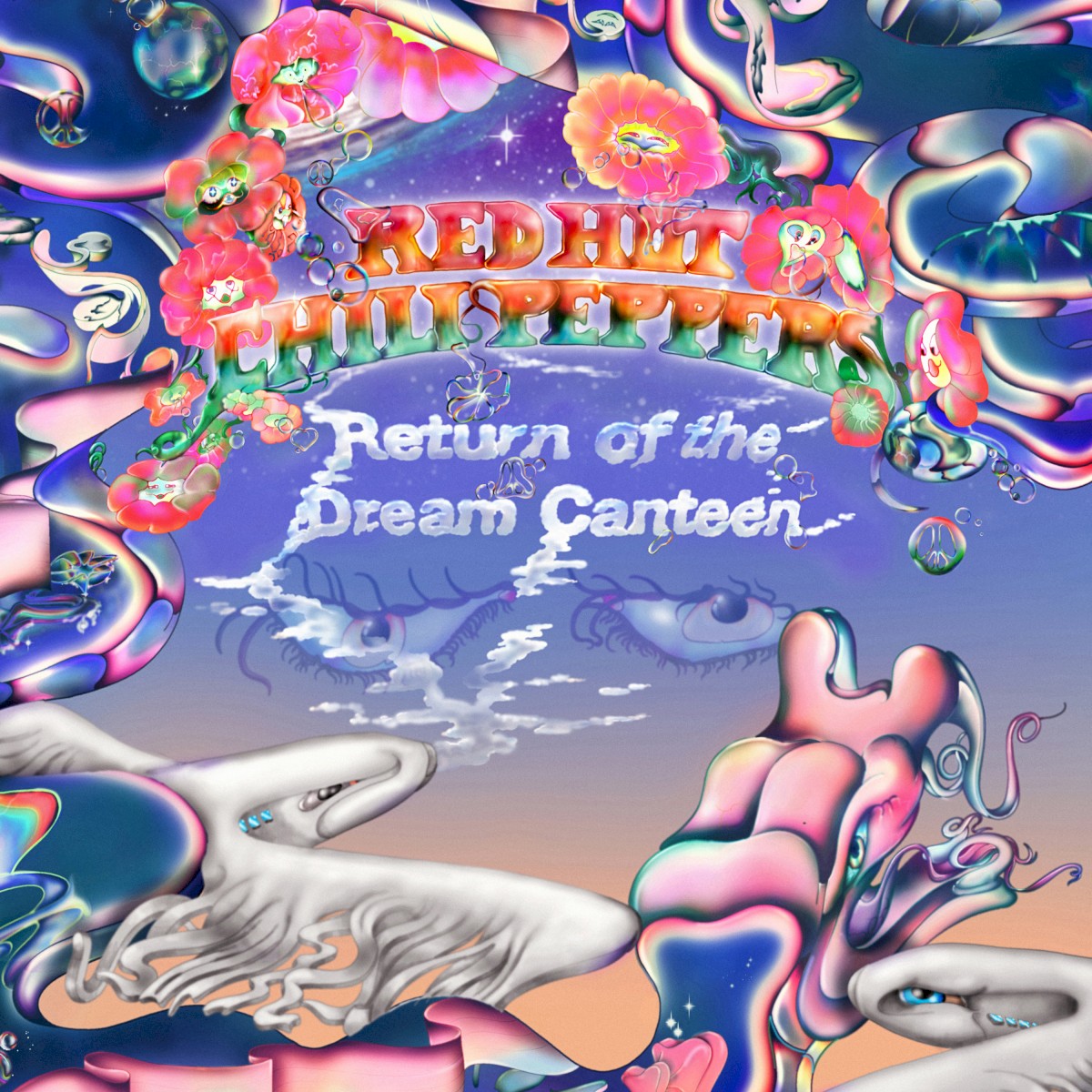 Front Cover: Red Hot Chili Peppers – Return of the Dream Canteen Vinyl LP | Relix