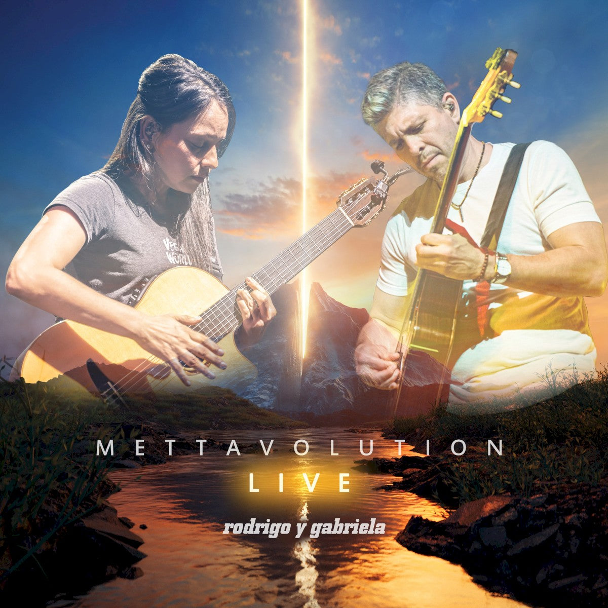 Front Cover: Rodrigo Y Gabriela – Mettavolution Live CD | Relix