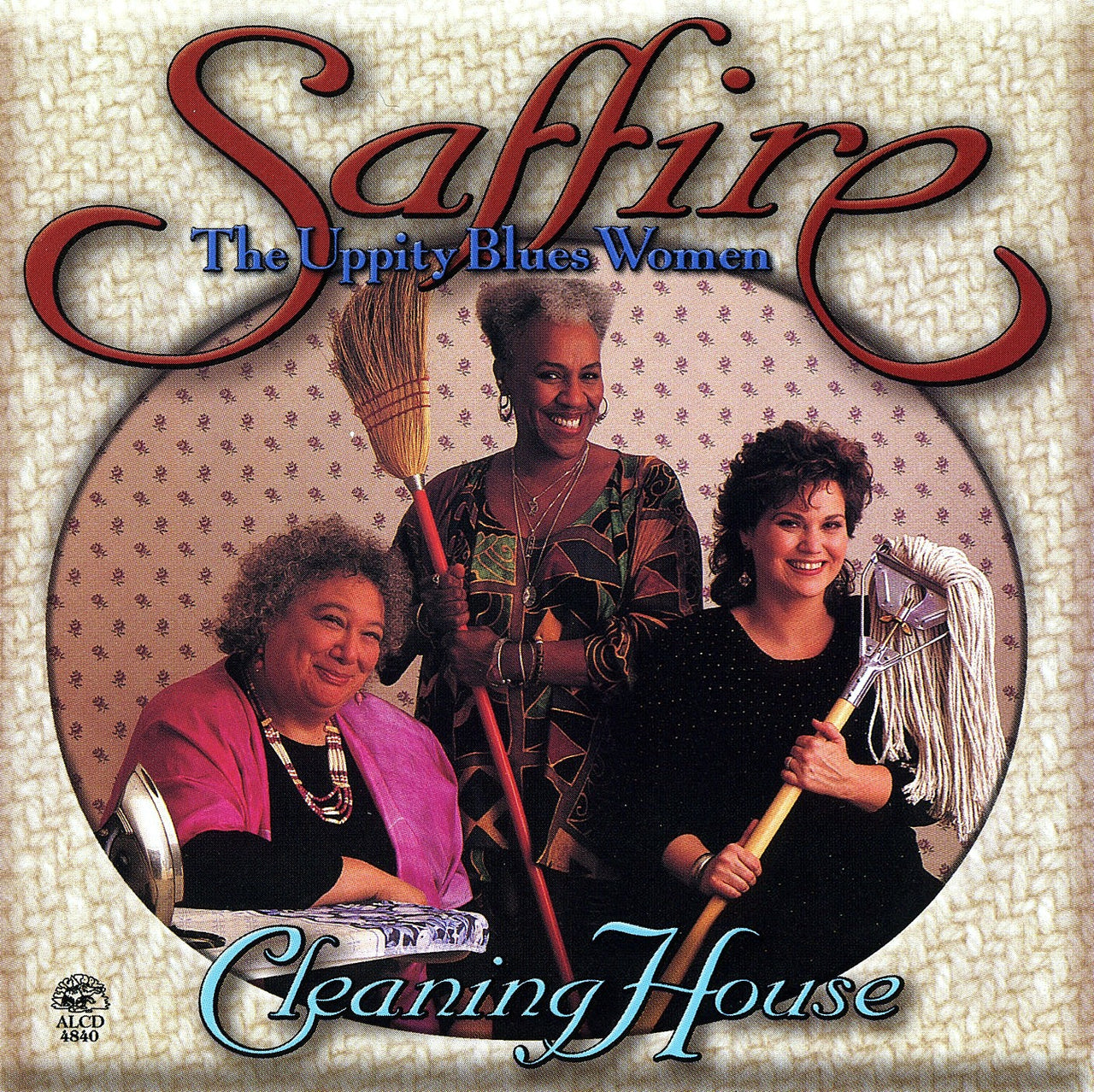 Front Cover: Saffire- The Uppity Blues Women – Cleaning House CD | Relix
