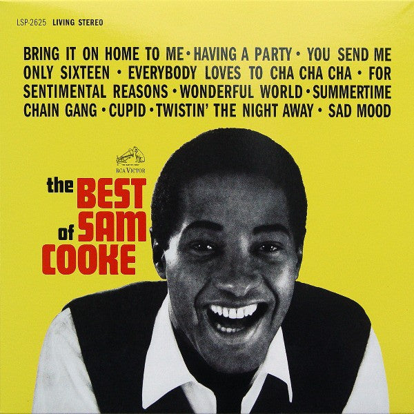 Front Cover: Sam Cooke – The Best Of Vinyl LP | Relix
