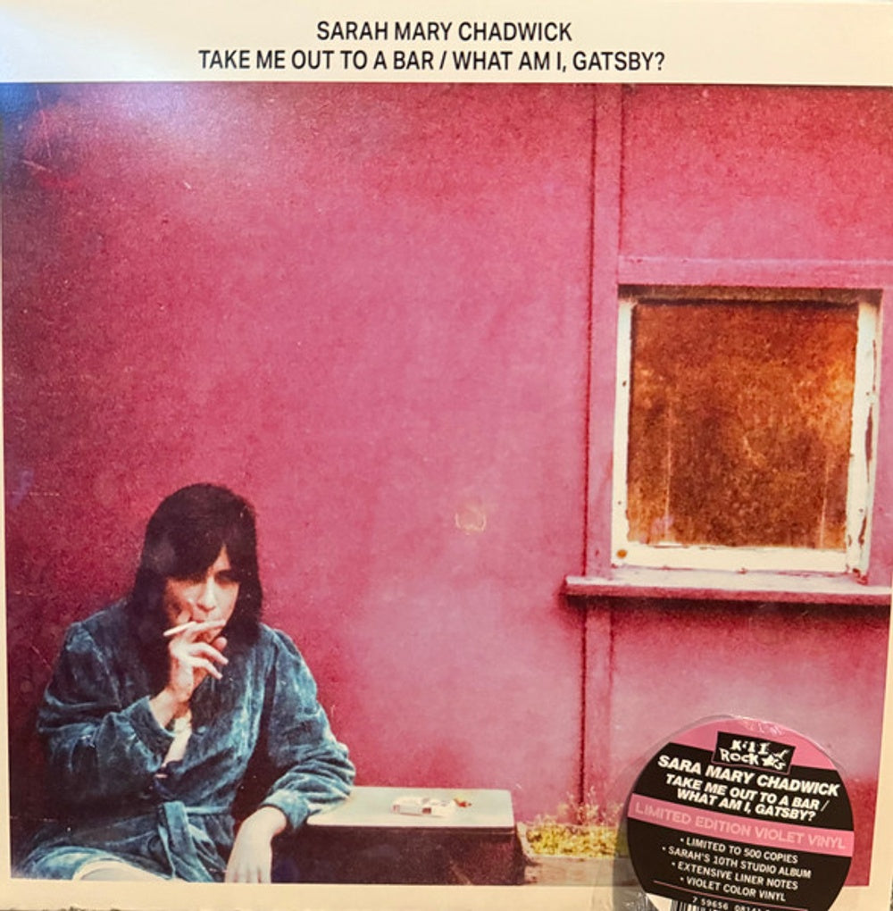 Front Cover: Sarah Chadwick  Mary – Take Me Out To A Bar / What Am I Gatsby Vinyl LP | Relix