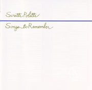 Front Cover: Scritti Politti – Songs To Remember CD | Relix