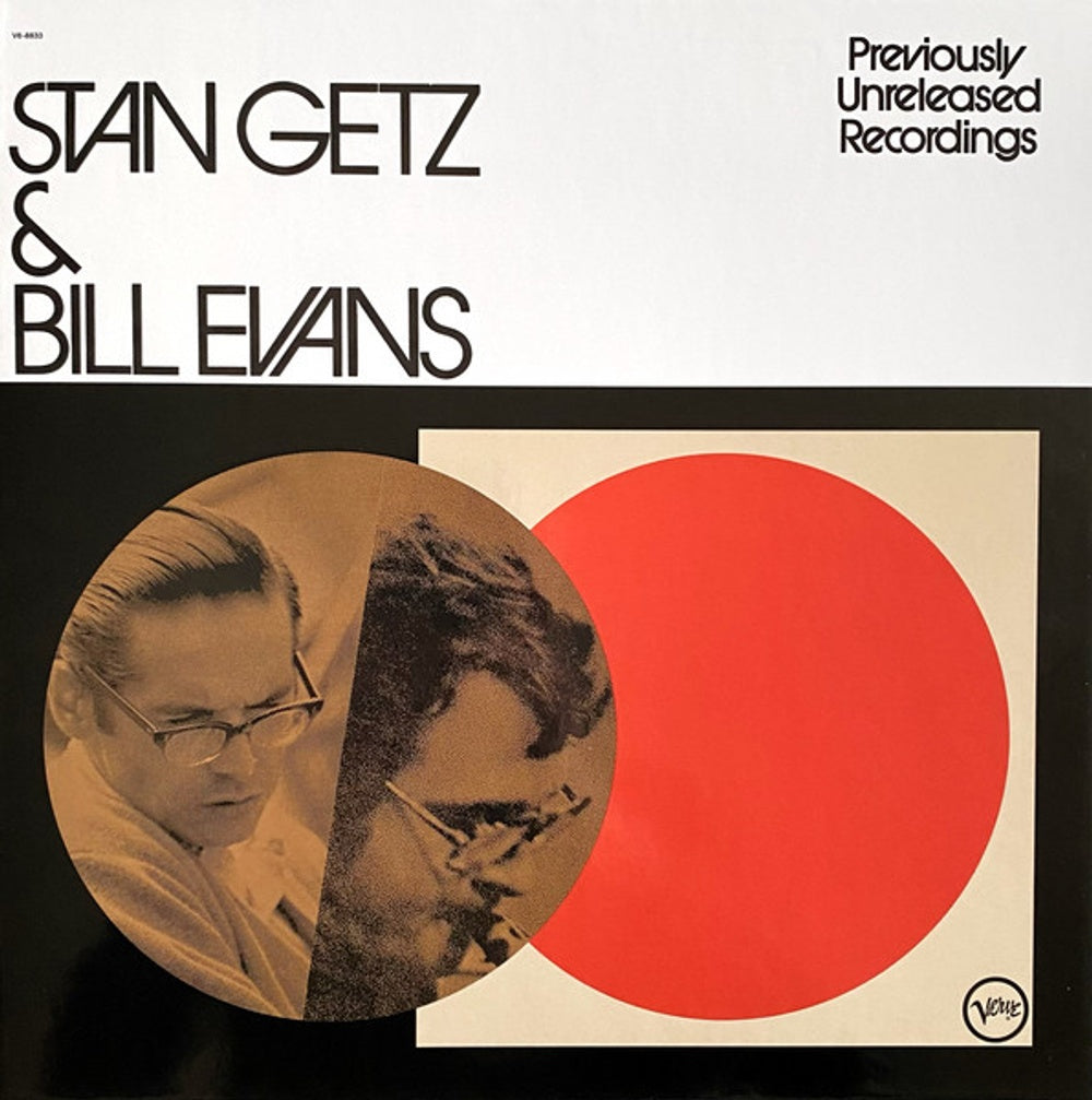 Front Cover: Stan Getz & Bill Evans – Previously Unreleased Recordings (Verve Acoustic LP Vinyl) Vinyl LP | Relix