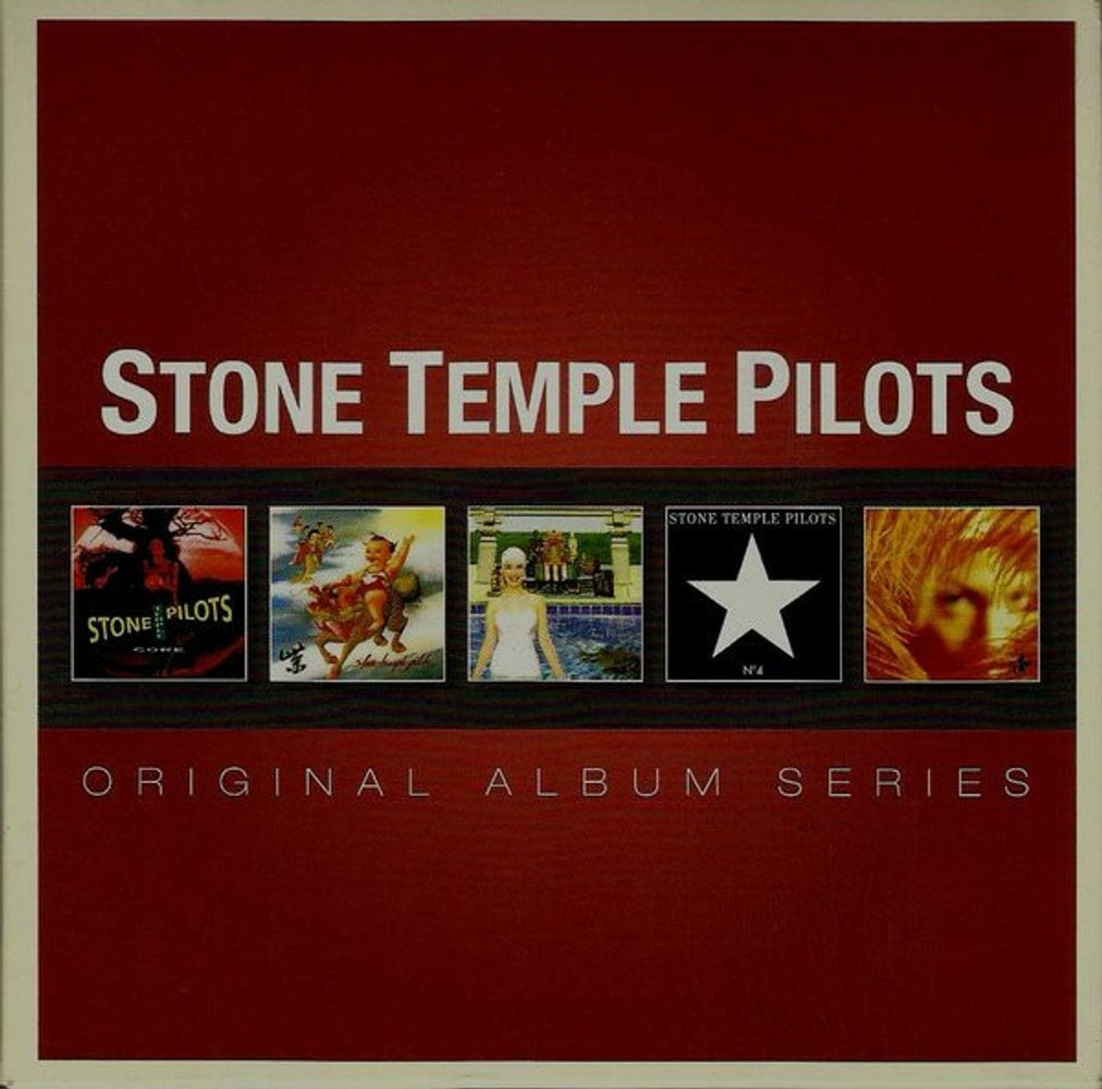 Front Cover: Stone Temple Pilots – Original Album Series (Import CD) CD | Relix
