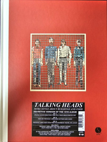 Front Cover: Talking Heads – More Songs About Buildings And Food (Deluxe, Wbr CD) CD | Relix