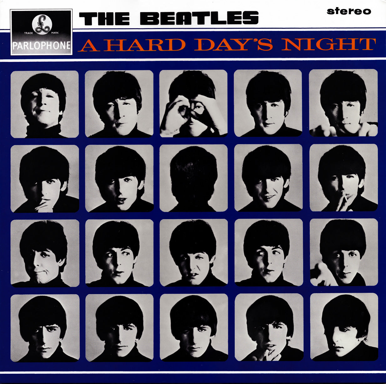 Front Cover: The Beatles – Hard Day's Night (Reissue, Remastered, 180 Gram LP Vinyl) Vinyl LP | Relix