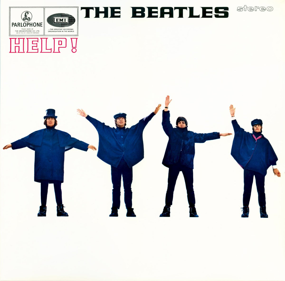 Front Cover: The Beatles – Help (Reissue, Remastered, 180 Gram LP Vinyl) Vinyl LP | Relix