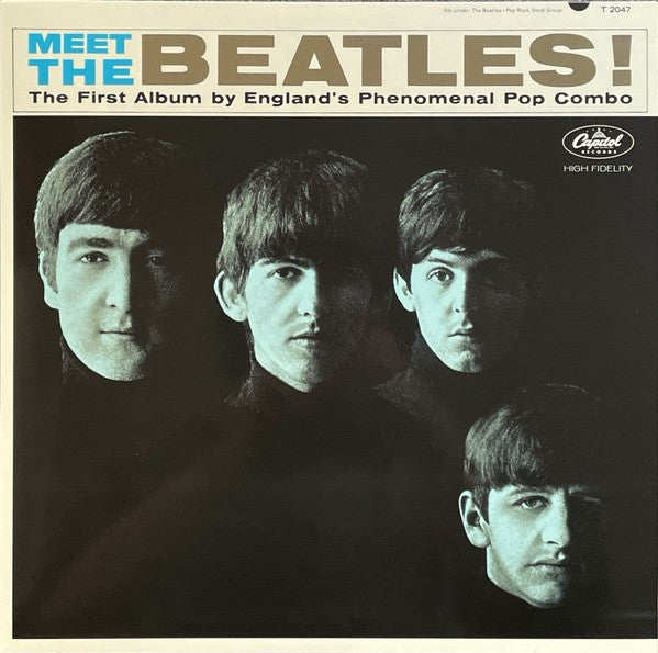 Front Cover: The Beatles – Meet The Beatles! - Vinyl LP | Relix