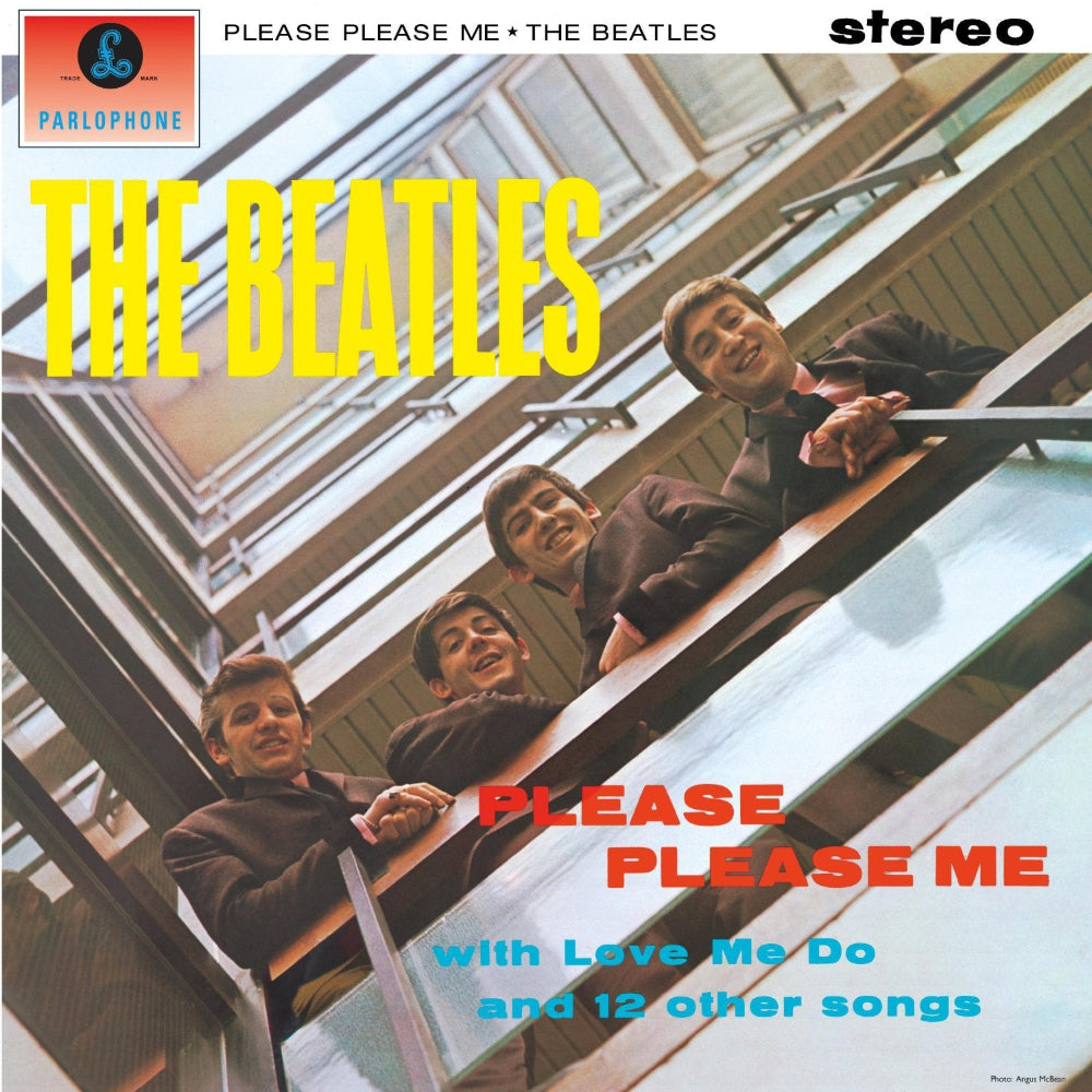 Front Cover: The Beatles – Please Please Me (Reissue, Remastered, 180 Gram LP Vinyl) Vinyl LP | Relix