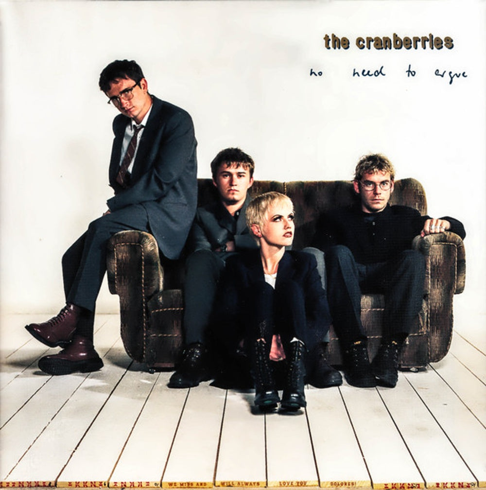 Front Cover: The Cranberries – No Need To Argue (30th Anniversary Edition) -  (LP Vinyl) Vinyl LP | Relix