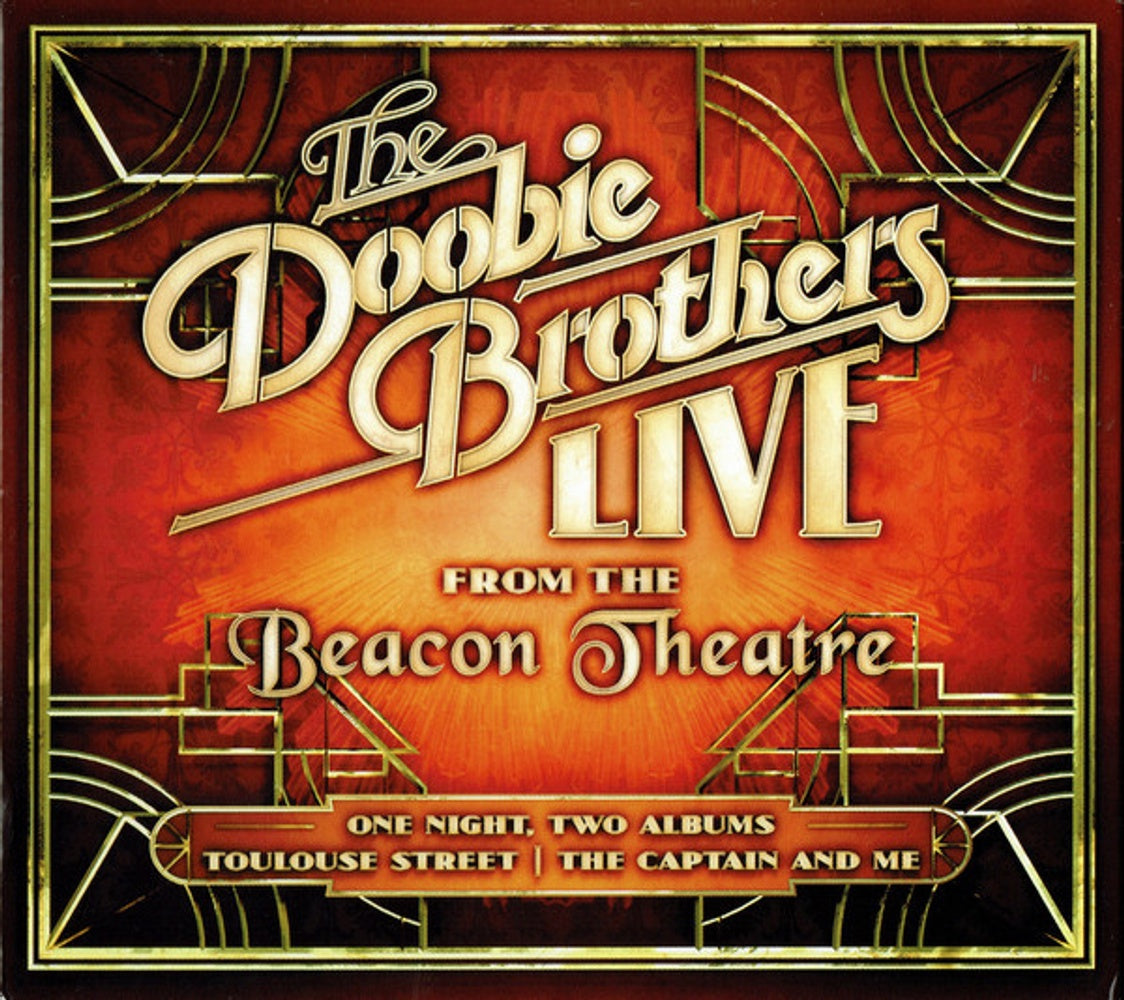 Front Cover: The Doobie Brothers – Live From The Beacon Theatre (2-CD) CD | Relix