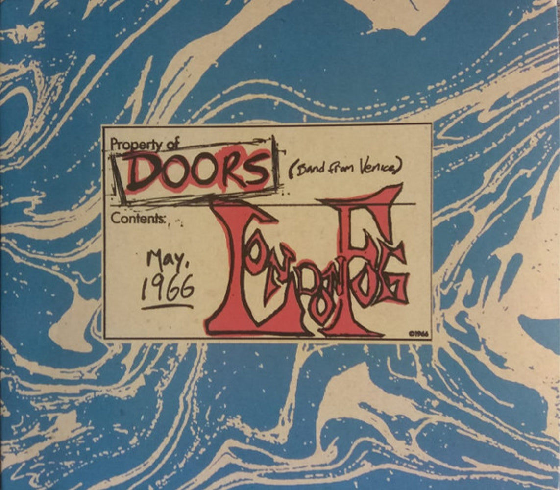Front Cover: The Doors – London Fog 1966 CD | Relix