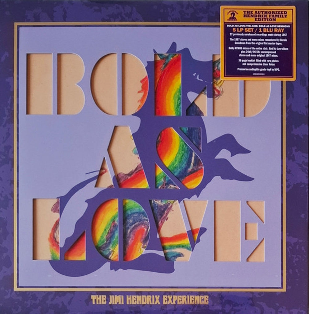 Front Cover: The Jimi Hendrix Experience – Bold As Love Vinyl LP | Relix