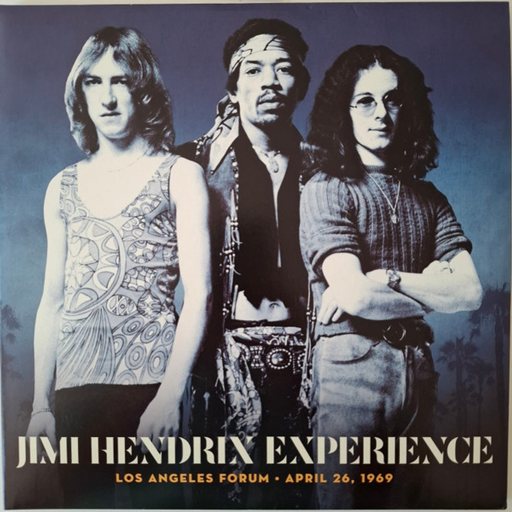 Front Cover: The Jimi Hendrix Experience – Los Angeles Forum - April 26, 1969 Vinyl LP | Relix
