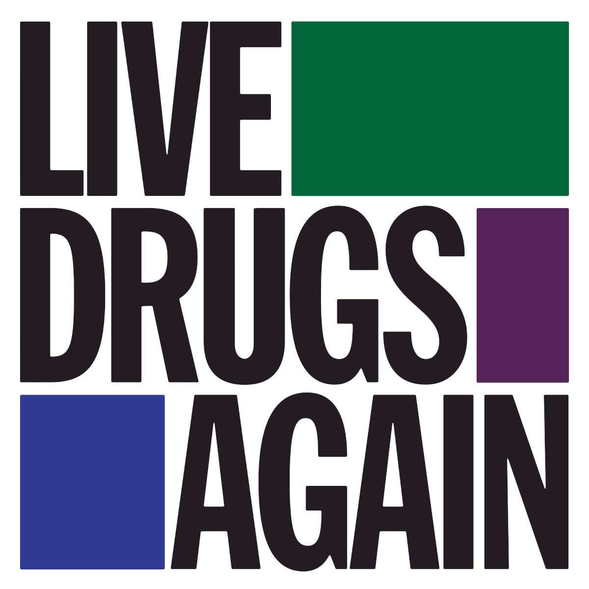 Front Cover: The War On Drugs – Live Drugs Again Vinyl LP | Relix