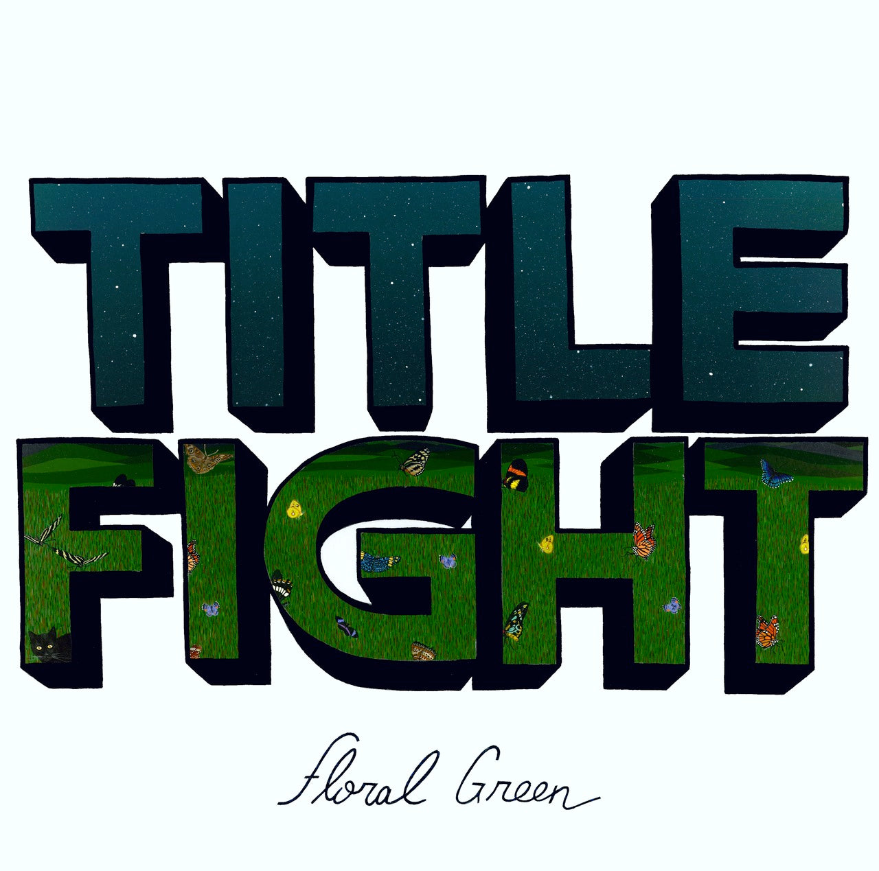 Front Cover: Title Fight – Floral Green Vinyl LP | Relix