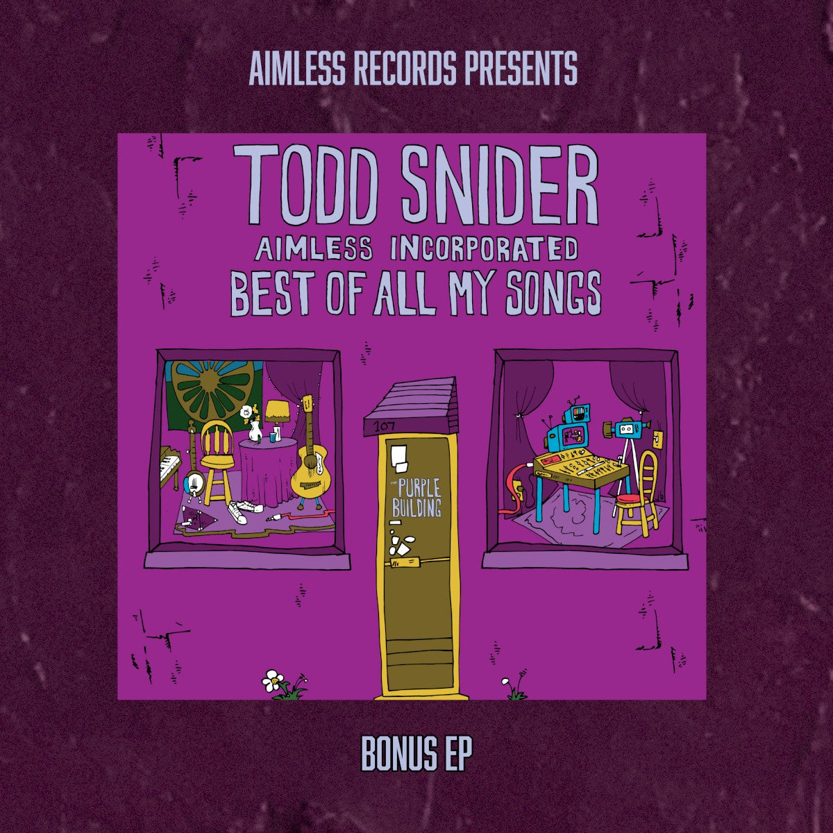 Front Cover: Todd Snider – Best of All My Songs Vinyl LP | Relix