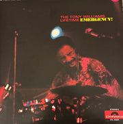 Front Cover: Tony Williams  Lifetime – Emergency! (Verve By Request Series, 180 Gram LP Vinyl) Vinyl LP | Relix