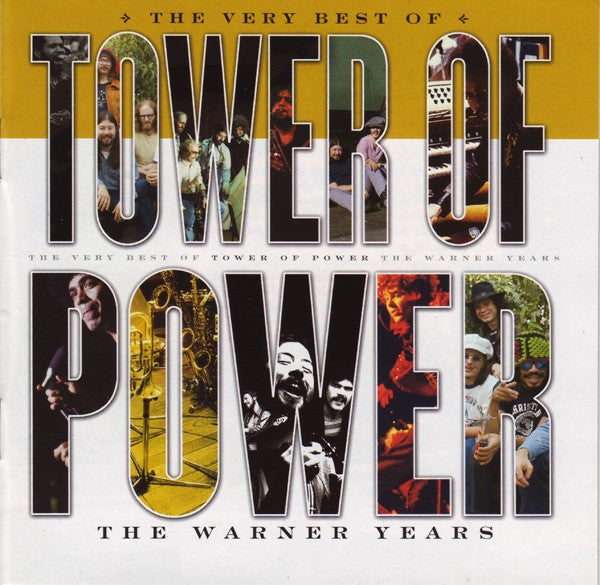 Front Cover: Tower Of Power – Very Best of Tower of Power: The Warner Years CD | Relix