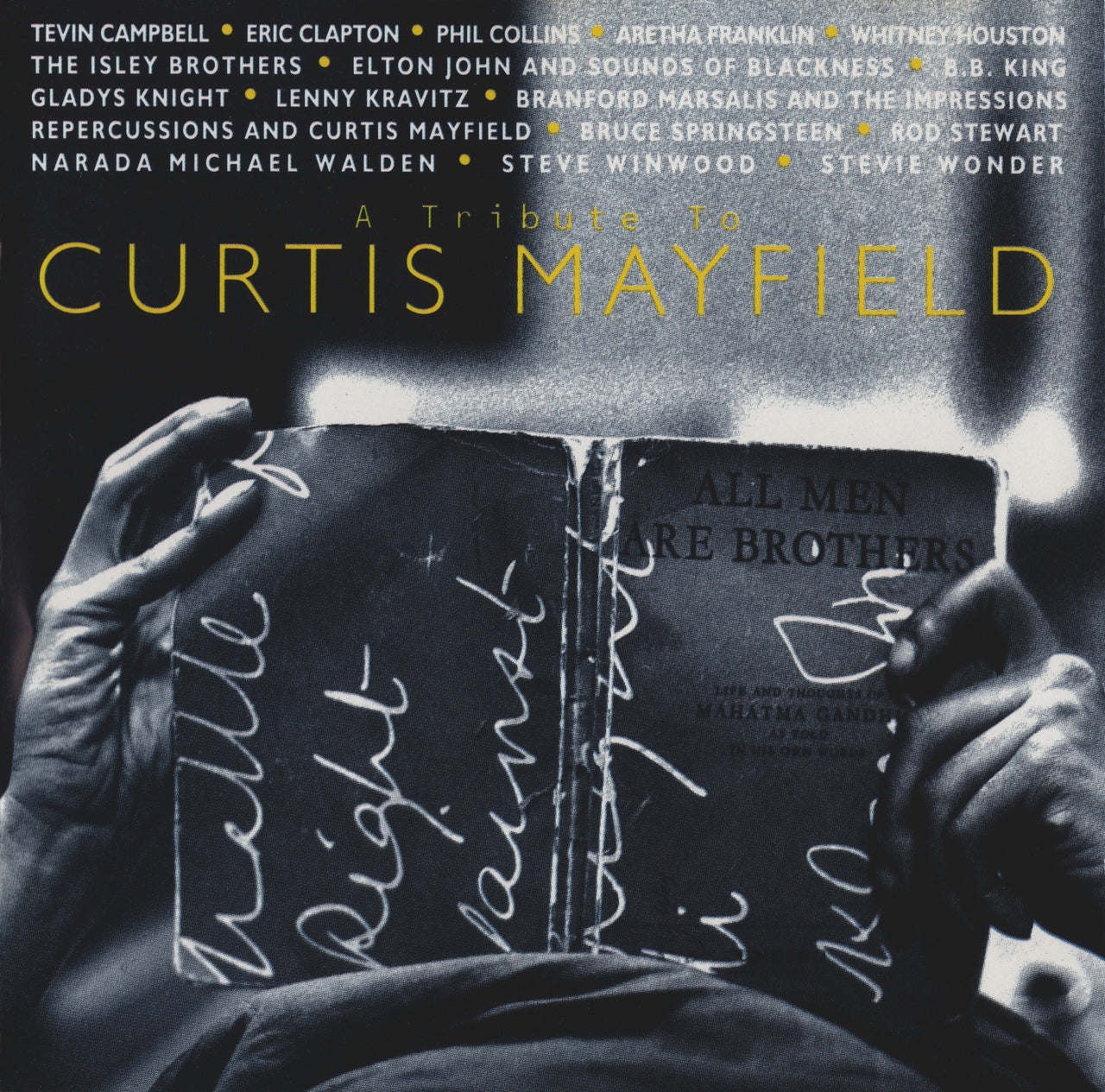 Front Cover: Tribute To Curtis Mayfield – Tribute to Curtis Mayfield / Various CD | Relix