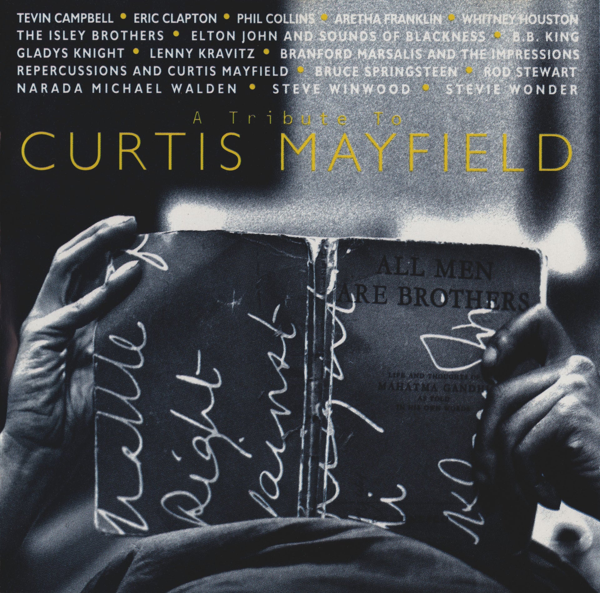Front Cover: Tribute To Curtis Mayfield – Tribute to Curtis Mayfield / Various CD | Relix