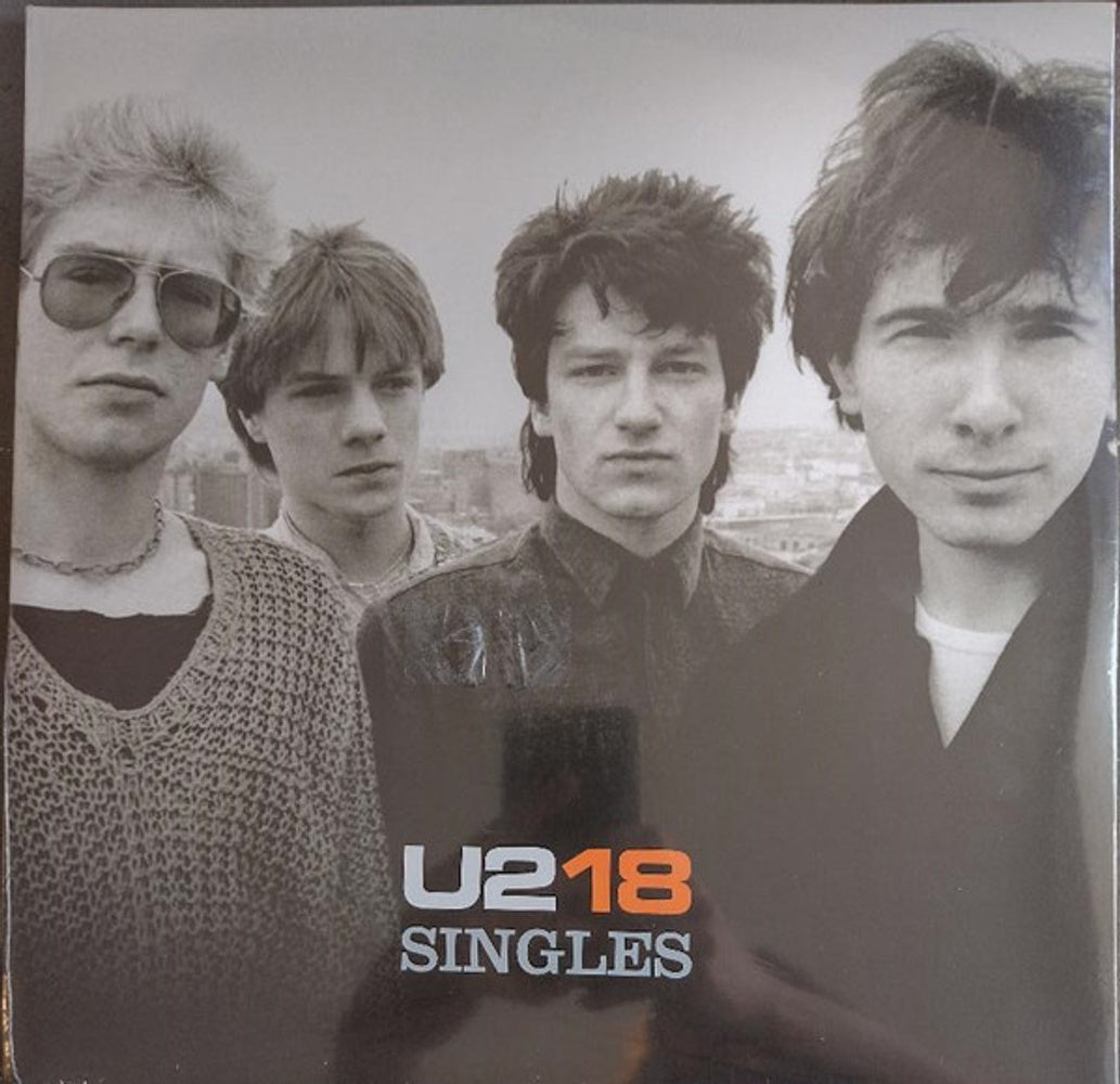 Front Cover: U2 – U218 Singles Vinyl LP | Relix
