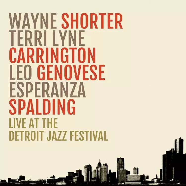 Front Cover: Wayne Shorter – Live At The Detroit Jazz Festival Vinyl LP | Relix