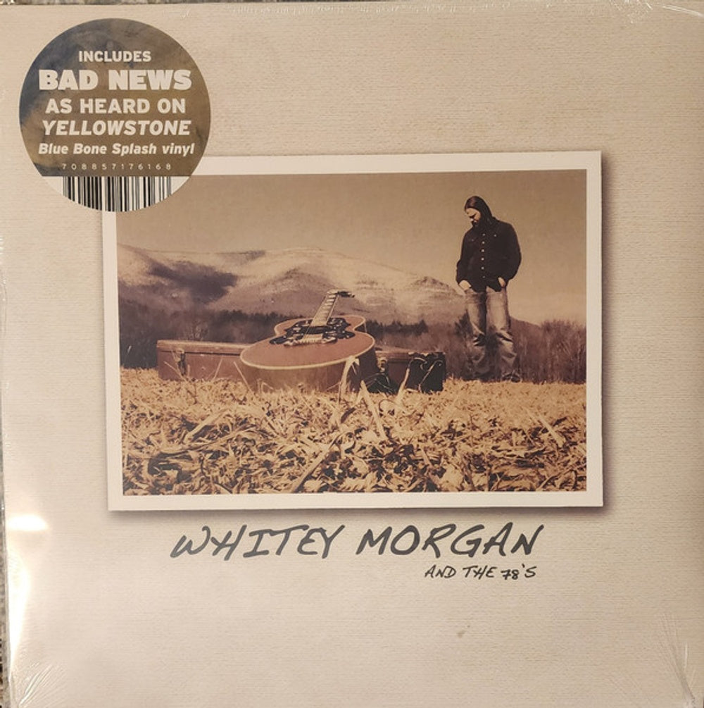 Front Cover: Whitey Morgan  & The 78's – Whitey Morgan & The 78's (Blue, Colored LP Vinyl) Vinyl LP | Relix