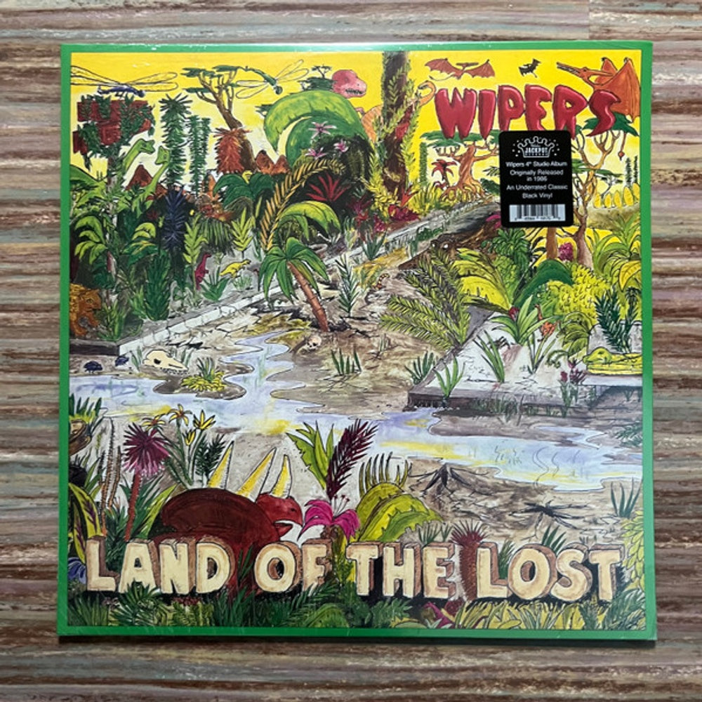 Front Cover: Wipers – "land of the Lost " Vinyl LP | Relix