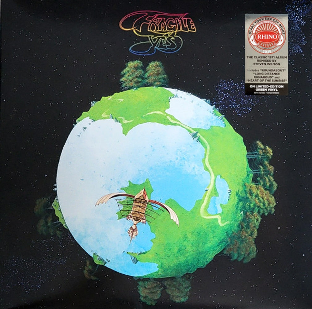 Front Cover: Yes – Fragile (Steven Wilson Remix, Colored, Grn, Bme LP Vinyl) Vinyl LP | Relix