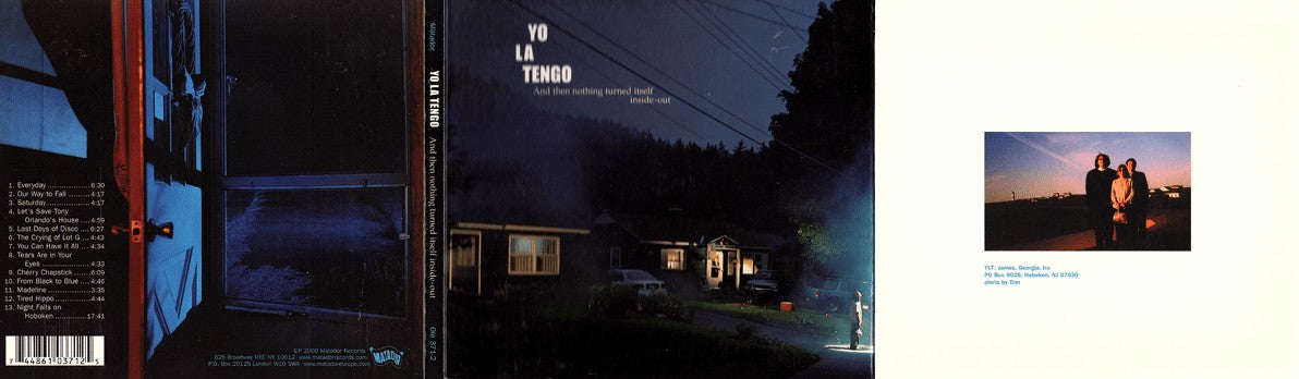 Front Cover: Yo La Tengo – And Then Nothing Turned Itself Inside-Out CD | Relix