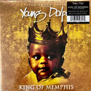 Front Cover: Young Dolph – King Of Memphis (10 Year, Royalty Blue/Gold LP Vinyl) Vinyl LP | Relix