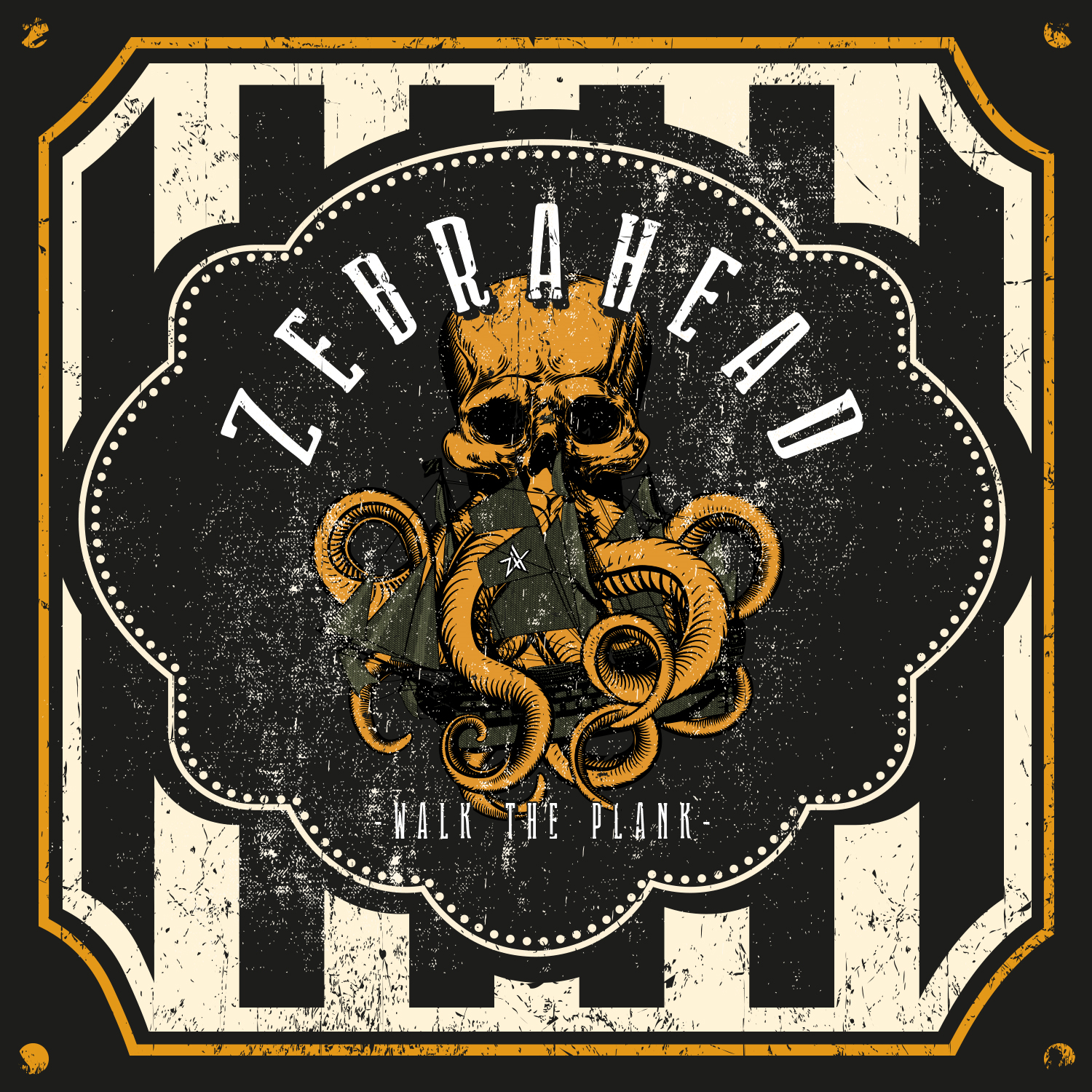 Front Cover: Zebrahead – Walk the Plank Vinyl LP | Relix