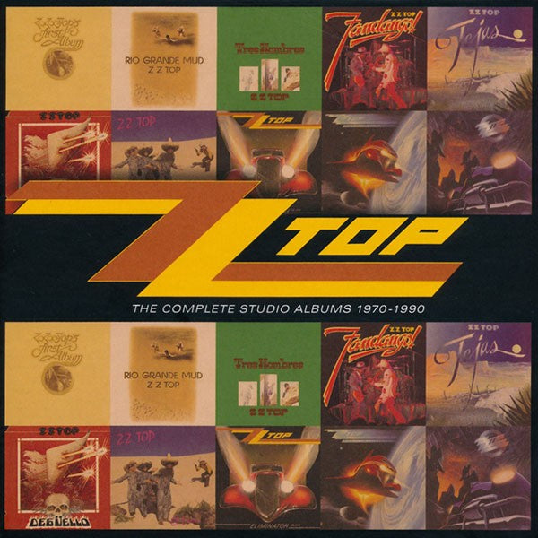 Front Cover: ZZ Top – The Complete Studio Albums CD | Relix