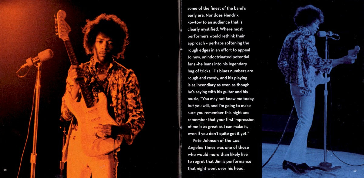 Gatefold 11: The Jimi Hendrix Experience – Jimi Hendrix Experience: Live At The Hollywood Bowl: August 18, 1967 CD | Relix