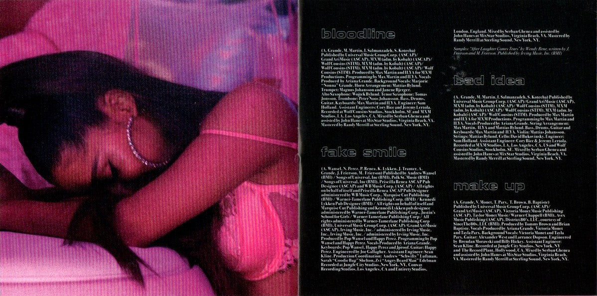 Gatefold 2: Ariana Grande – Thank u, Next (CD) CD | Relix