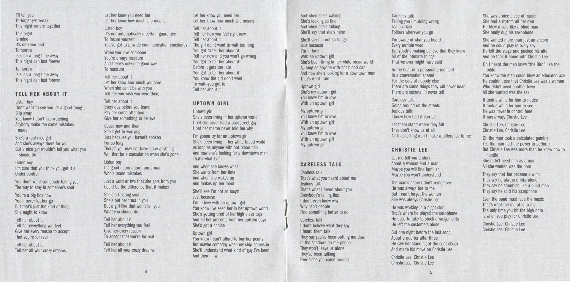Gatefold 2: Billy Joel – An Innocent Man Vinyl LP | Relix