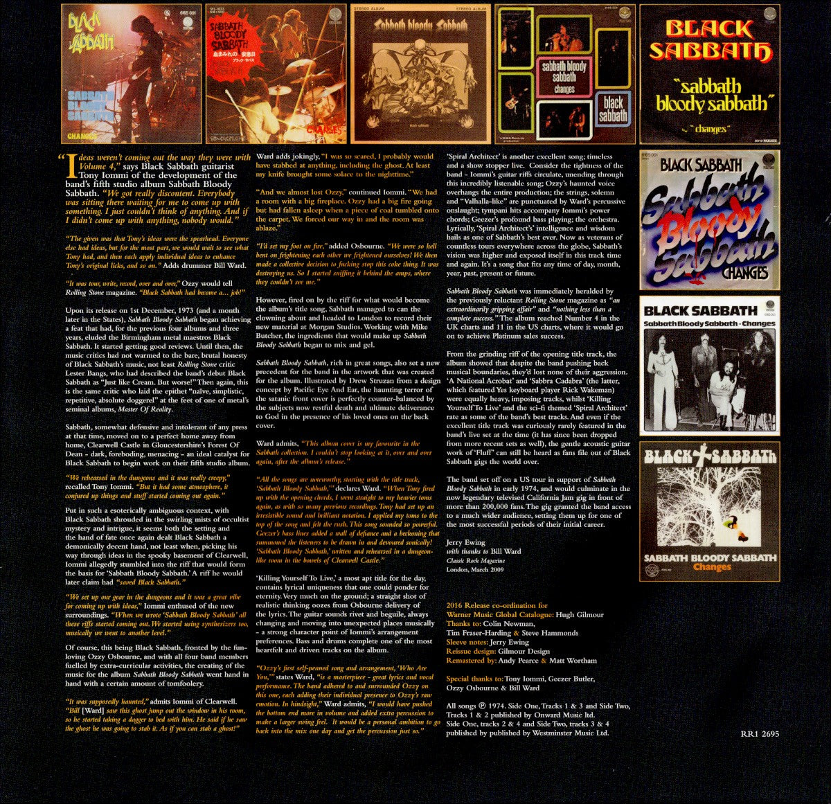 Gatefold 2: Black Sabbath – Sabbath Bloody Sabbath (180 Gram Limited Edition LP Vinyl) Vinyl LP | Relix