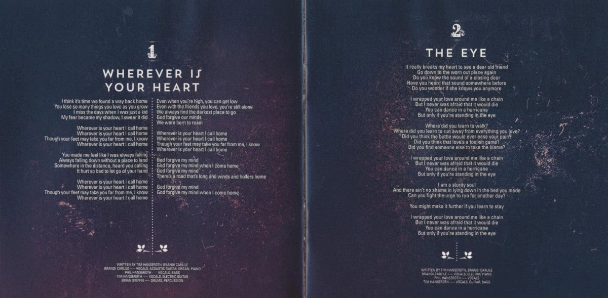 Gatefold 2: Brandi Carlile – Firewatcher's Daughter CD | Relix