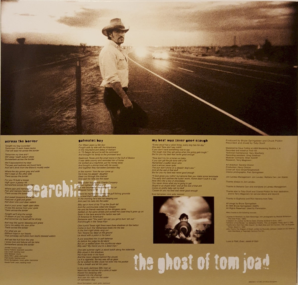 Gatefold 2: Bruce Springsteen – The Ghost of Tom Joad Vinyl LP | Relix
