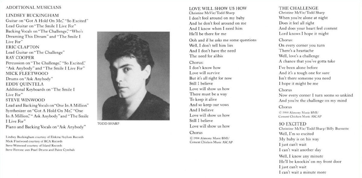 Gatefold 2: Christine McVie – Christine Mcvie Vinyl LP | Relix