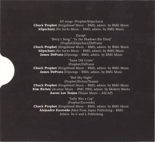 Gatefold 2: Chuck Prophet – Wake The Dead Vinyl LP | Relix
