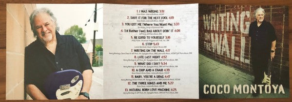 Gatefold 2: Coco Montoya – Writing On The Wall CD | Relix