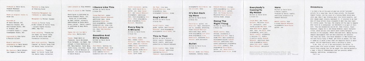 Gatefold 2: David Byrne – American Utopia CD | Relix