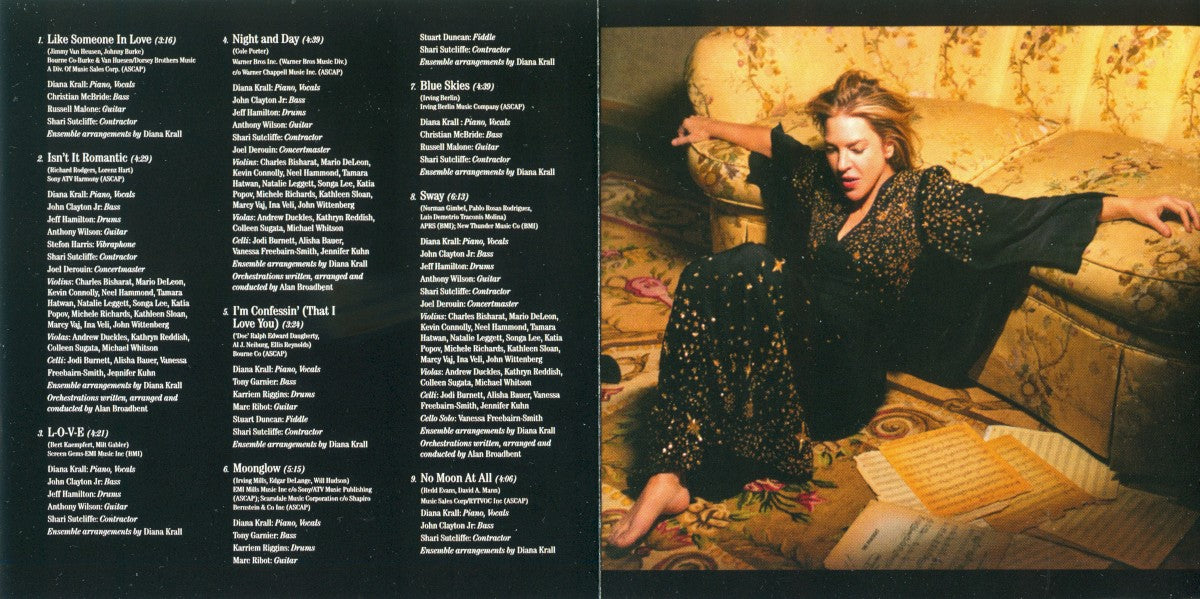 Gatefold 2: Diana Krall – Turn Up The Quiet CD | Relix