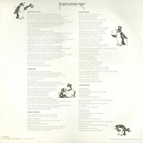 Gatefold 2: Fleetwood Mac – Fleetwood Mac Vinyl LP | Relix