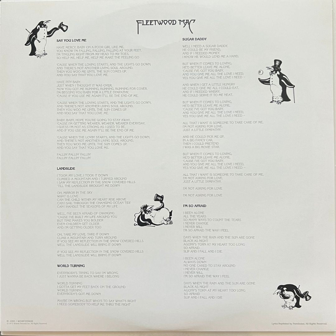 Gatefold 2: Fleetwood Mac – Fleetwood Mac Vinyl LP | Relix