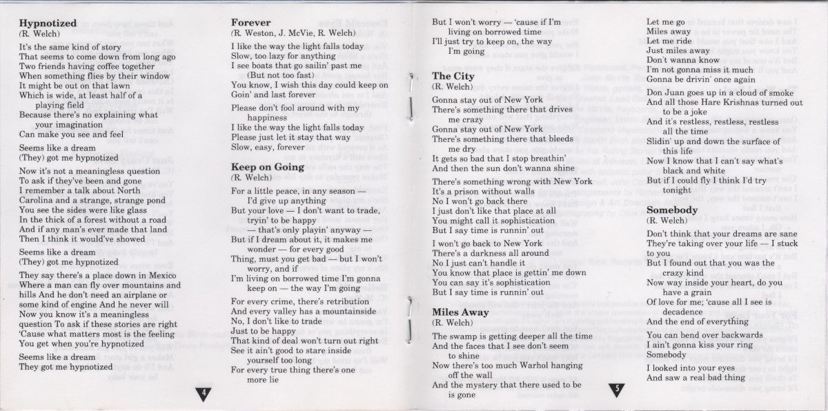Gatefold 2: Fleetwood Mac – Mystery to Me CD | Relix